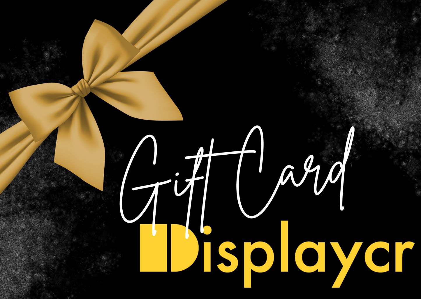 Display CR gift card